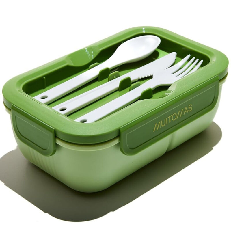 Muitomas Lunch Box 1100ML Green - Image 2