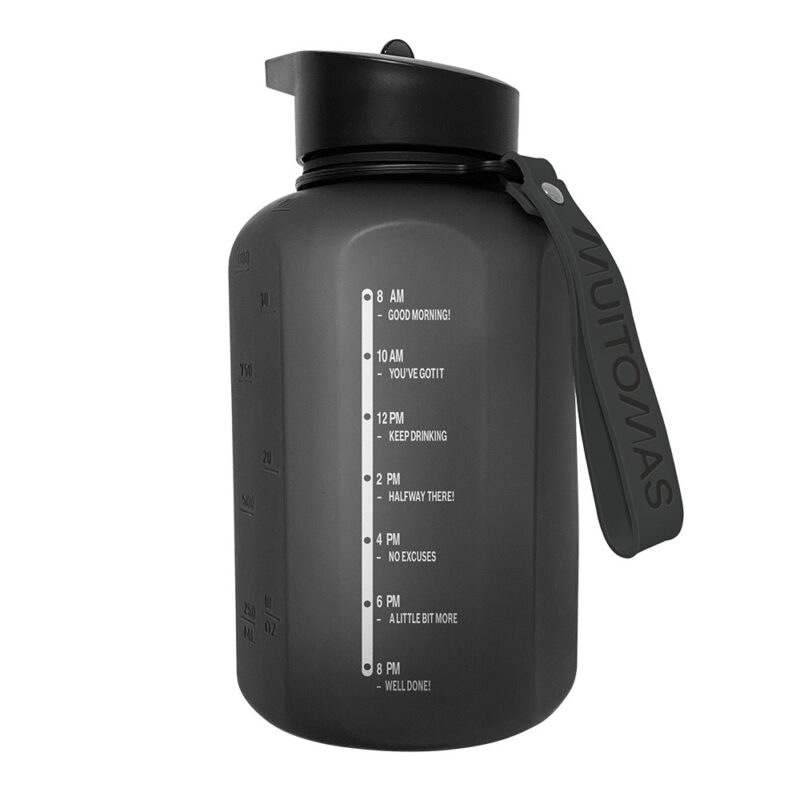 Muitomas Sport Water Bottle 1.2L Black