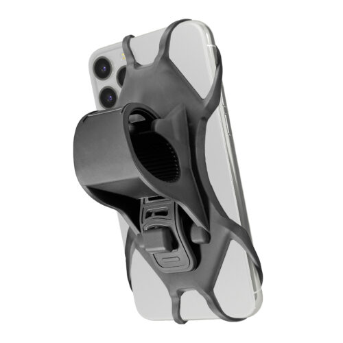 Celly Universal Swipe Silicone ProBike Holder - Gray