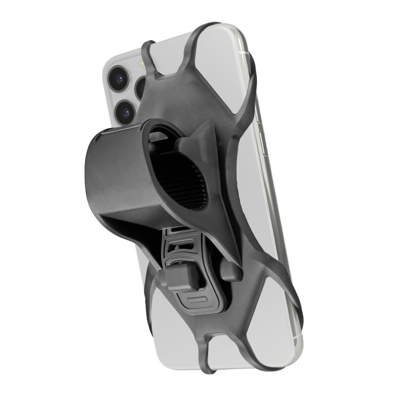 Celly Universal Swipe Silicone ProBike Holder - Gray