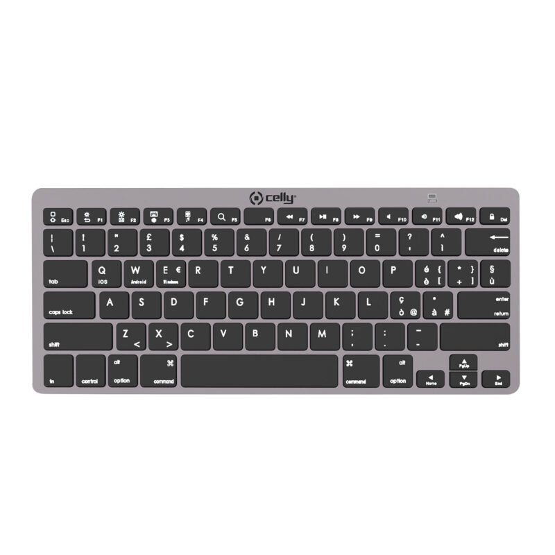 Celly Wireless Keyboard - Gray