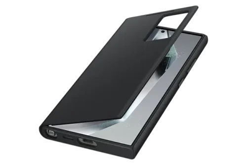 Samsung Smart View Wallet Case for Galaxy S24 Ultra Black