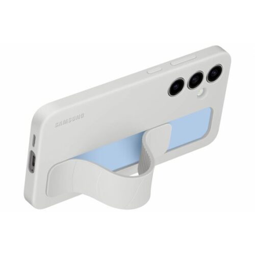 Samsung Standing Grip Case for Galaxy S24 FE Gray - Image 2