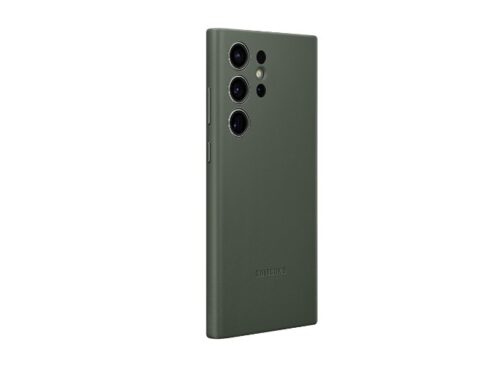 Samsung Leather Case for Samsung Galaxy S23 Ultra Green