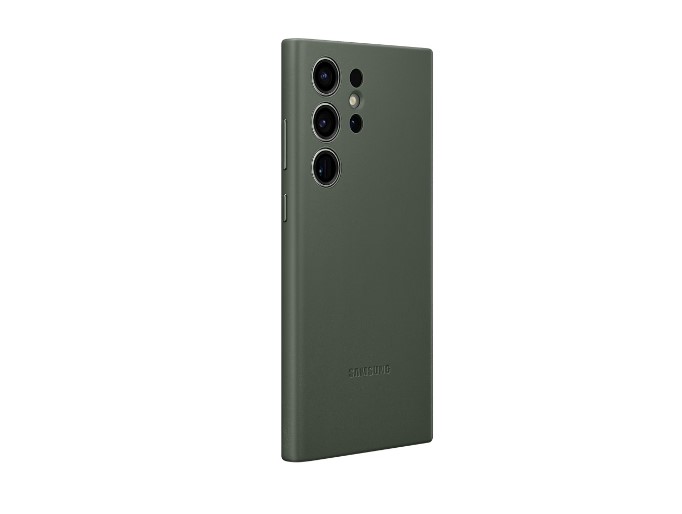 Samsung Leather Case for Samsung Galaxy S23 Ultra Green