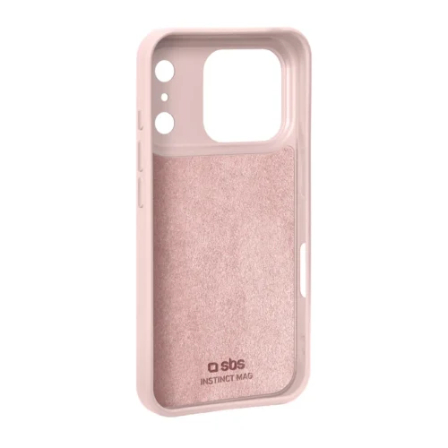 SBS Instinct cover compatible with MagSafe for Apple iPhone 17 Pro Pink - Image 2