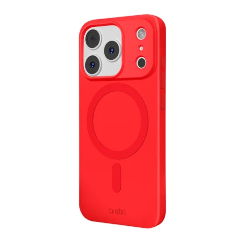 SBS Instinct cover compatible with MagSafe for Apple iPhone 17 Pro Red