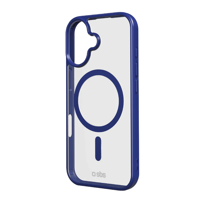SBS Mag Frame Case for Apple iPhone 17 Blue