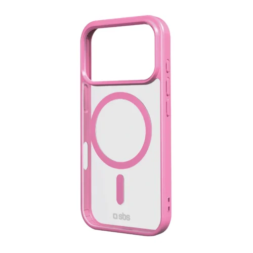 SBS Mag Frame Case for Apple iPhone 17 Pro Pink