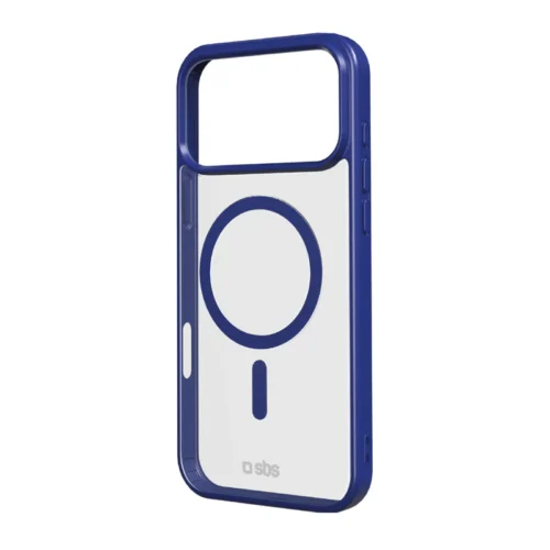 SBS Mag Frame Case for Apple iPhone 17 Pro Max Blue