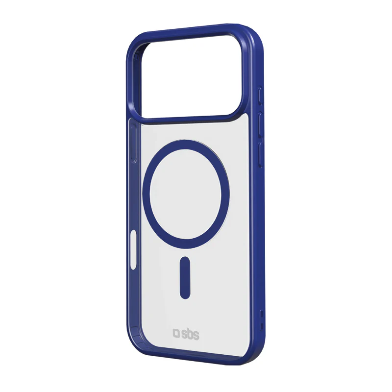 SBS Mag Frame Case for Apple iPhone 17 Pro Max Blue