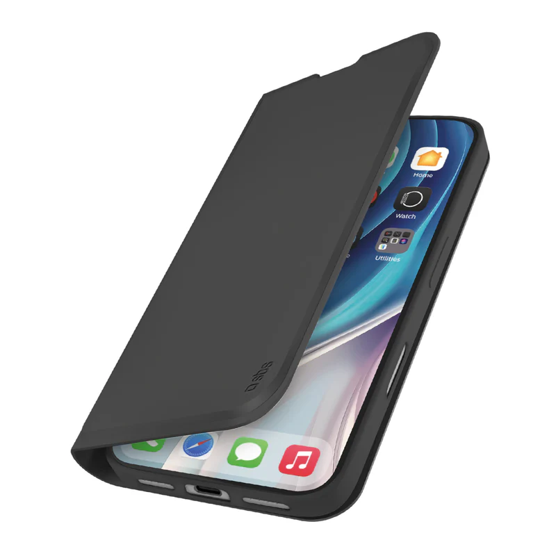 SBS Wallet smooth for Apple iPhone 17 Pro Black