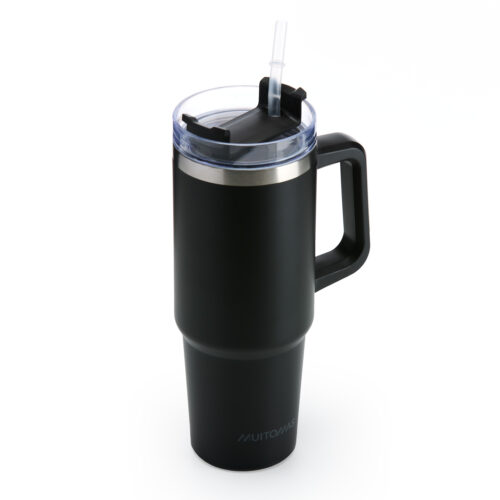 Muitomas Travel Mug 900ML Black - Image 2