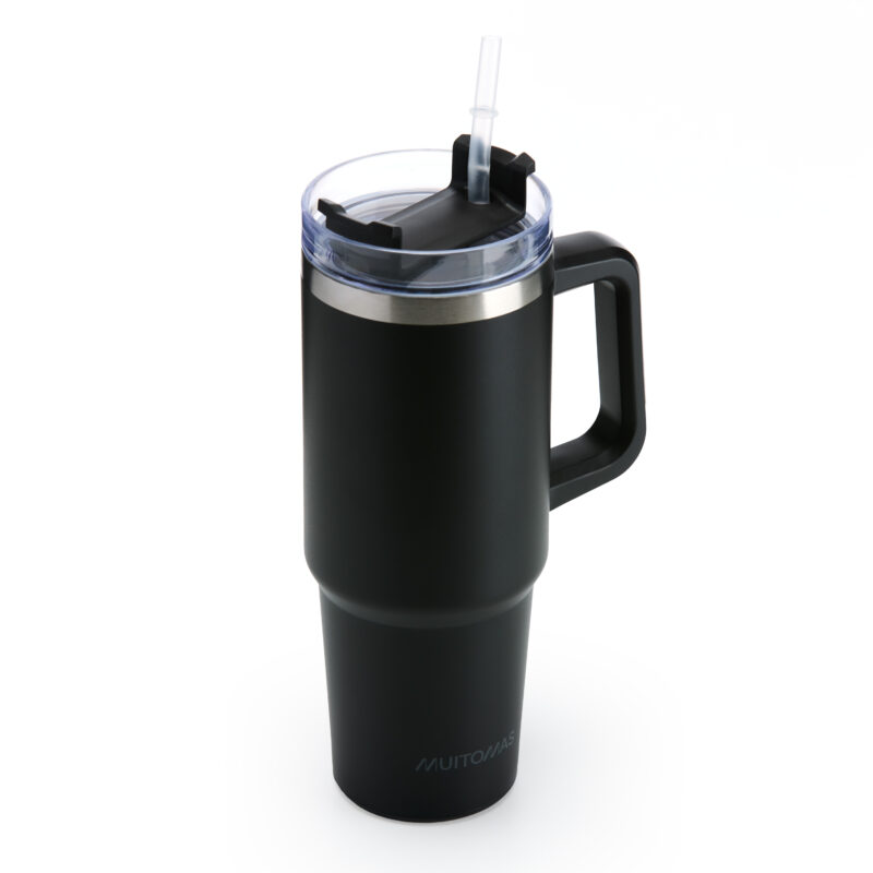 Muitomas Travel Mug 900ML Black - Image 2