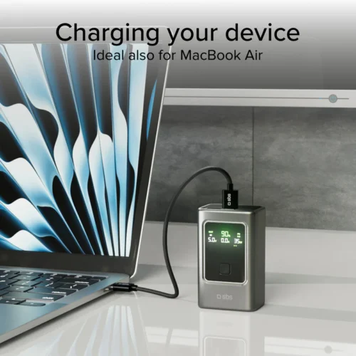 SBS Powerbank with LCD 10000mAh 35W - Image 8
