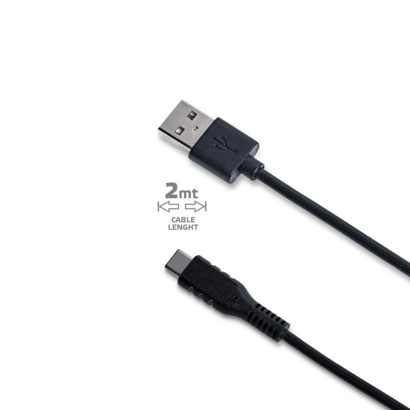 Celly Data Cable USB Type C (2m) Black