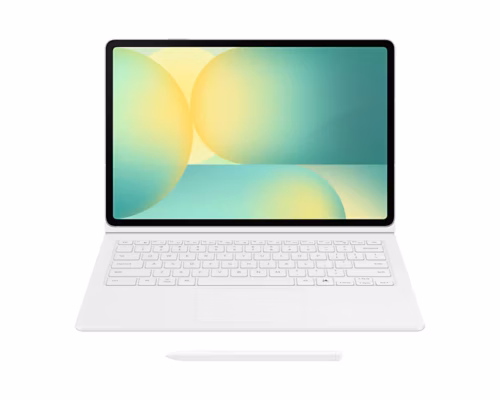 Samsung Book Cover Keyboard - AI Key for Tab S10FE+ White