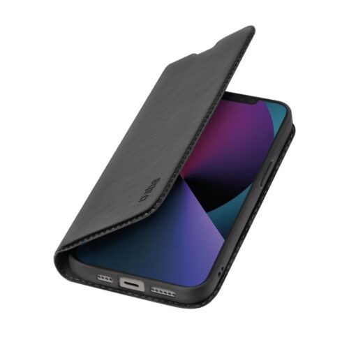 SBS Book Wallet Lite Case for iPhone 14 Plus Black