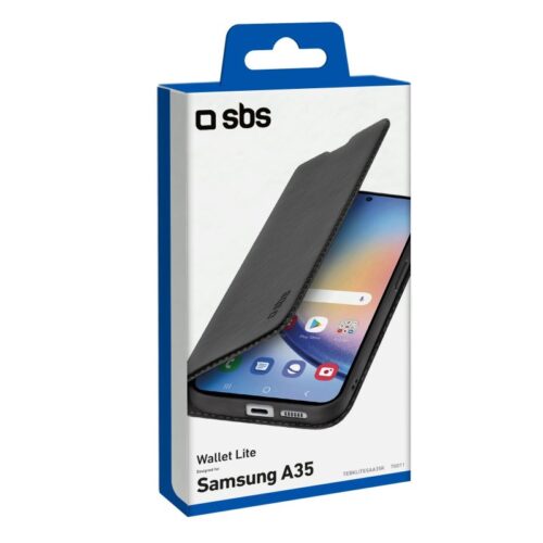 SBS Book Wallet Lite Case for Samsung Galaxy A35 - Image 3