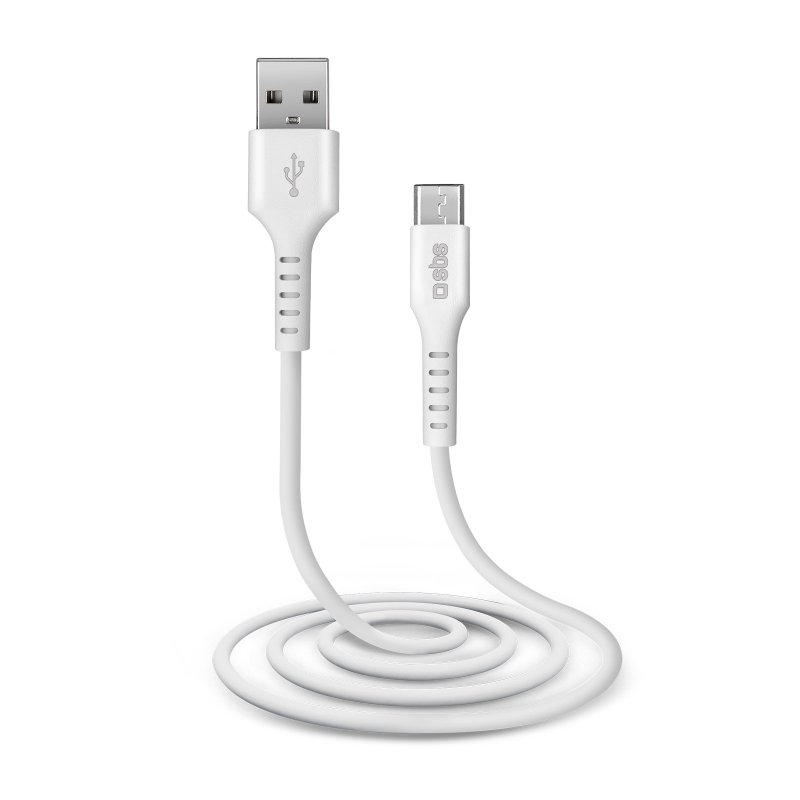 SBS DATA CABLE USB 2.0 - MICRO USB White