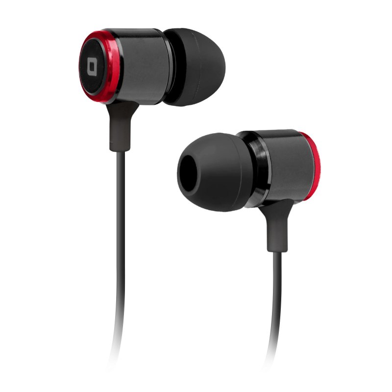 SBS In-ear stereo earset Studio Mix 40, jack 3,5 mm with microphone and answer button Black