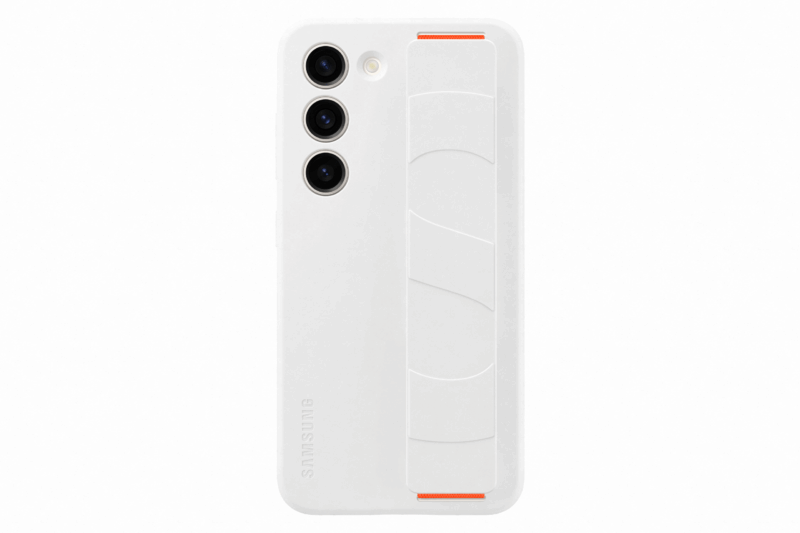 Samsung Silicone Grip Case for Samsung Galaxy S23 White
