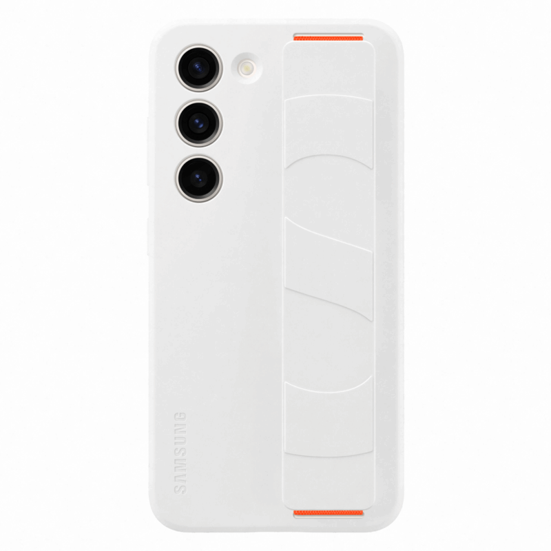Samsung Silicone Grip Case for Samsung Galaxy S23 White