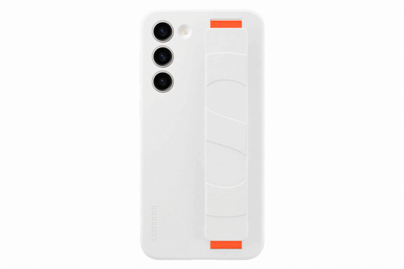 Samsung Silicone Grip Case for Samsung Galaxy S23+ White