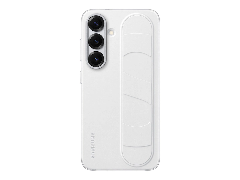 Samsung Standing Grip Case for Galaxy S25 White