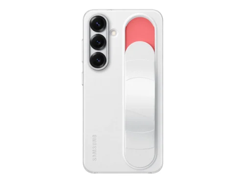 Samsung Standing Grip Case for Galaxy S25 White - Image 2