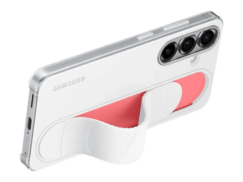 Samsung Standing Grip Case for Galaxy S25 White - Image 3