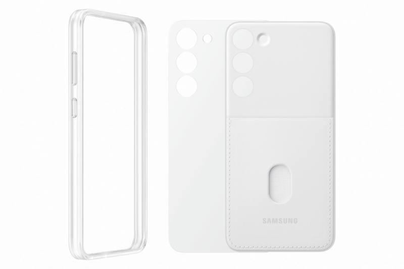 Samsung Frame Case for Samsung Galaxy S23+ White