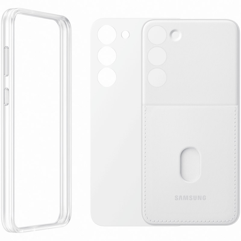 Samsung Frame Case for Samsung Galaxy S23+ White
