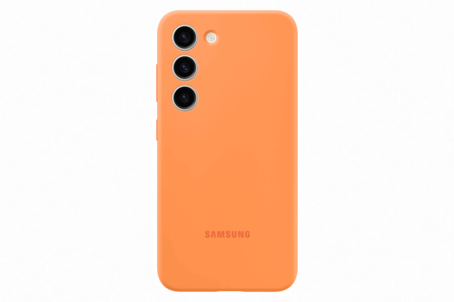Samsung Silicone Case for Samsung Galaxy S23 Orange