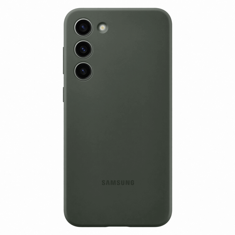 Samsung Silicone Case for Samsung Galaxy S23+ Green