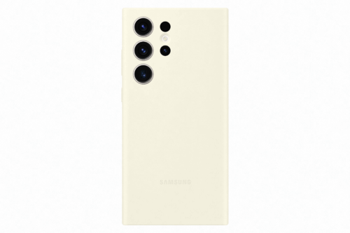 Samsung Silicone Case for Samsung Galaxy S23 Ultra Cream