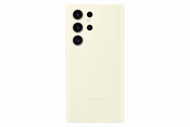 Samsung Silicone Case for Samsung Galaxy S23 Ultra Cream