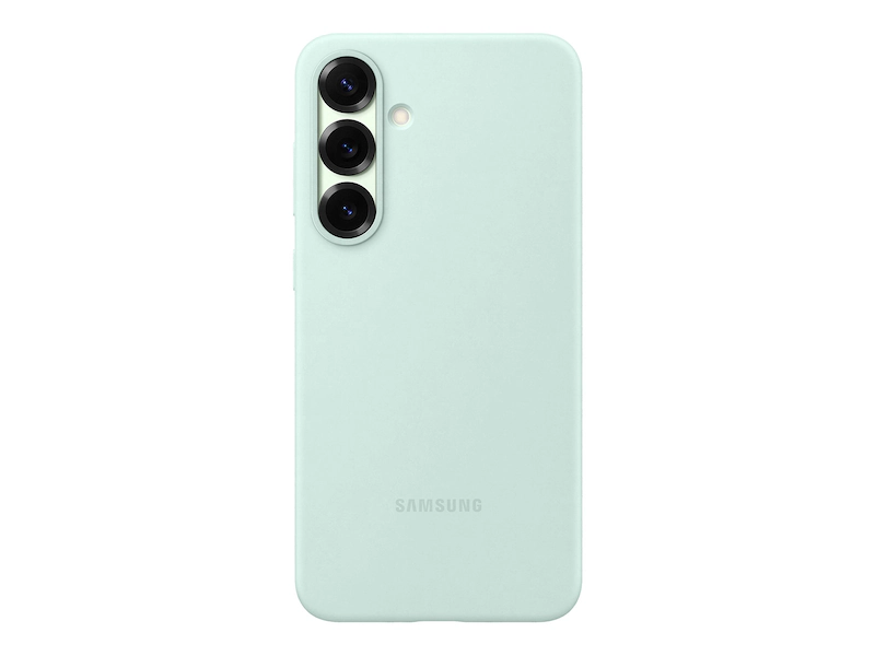 Samsung Silicone Case for Galaxy S25+ Mint