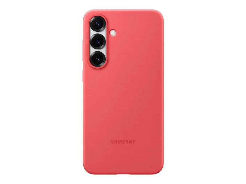 Samsung Silicone Case for Galaxy S25+ Red
