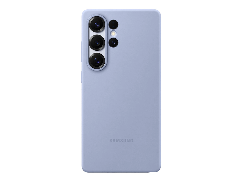 Samsung Silicone Case for Galaxy S25 Ultra Light Blue
