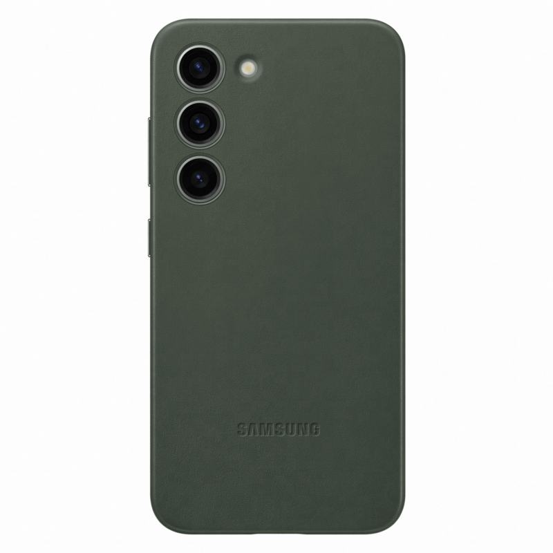 Samsung Leather Case for Samsung Galaxy S23 Green