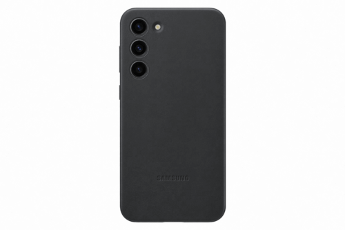 Samsung Leather Case for Samsung Galaxy S23+ Black