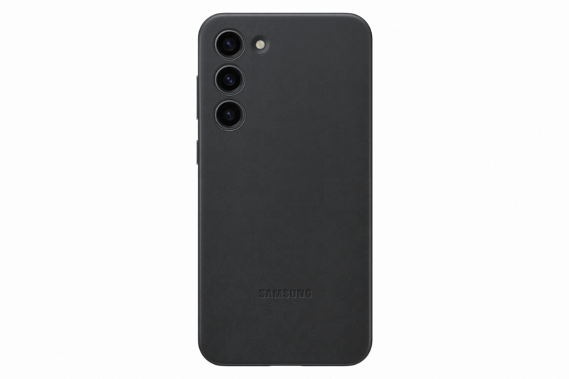 Samsung Leather Case for Samsung Galaxy S23+ Black