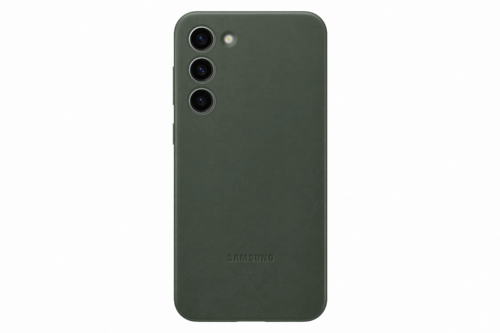 Samsung Leather Case for Samsung Galaxy S23+ Green