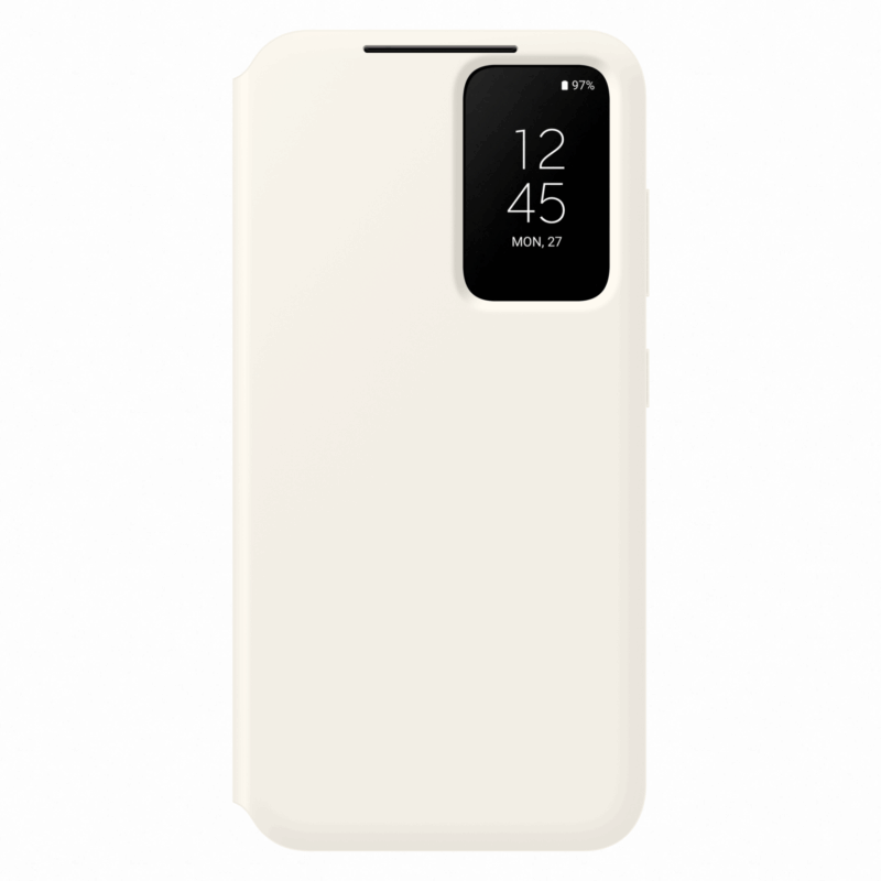 Samsung Smart View Wallet Case for Samsung Galaxy S23 Cream