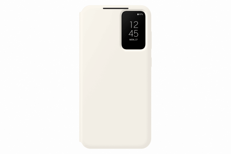 Samsung Smart View Wallet Case for Samsung Galaxy S23+ Cream