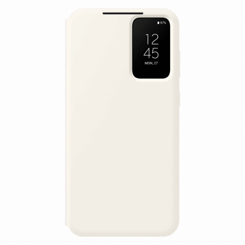 Samsung Smart View Wallet Case for Samsung Galaxy S23+ Cream