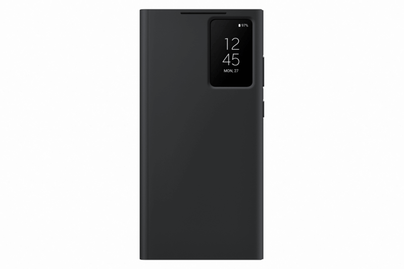Samsung Smart View Wallet Case for Samsung Galaxy S23 Ultra Black