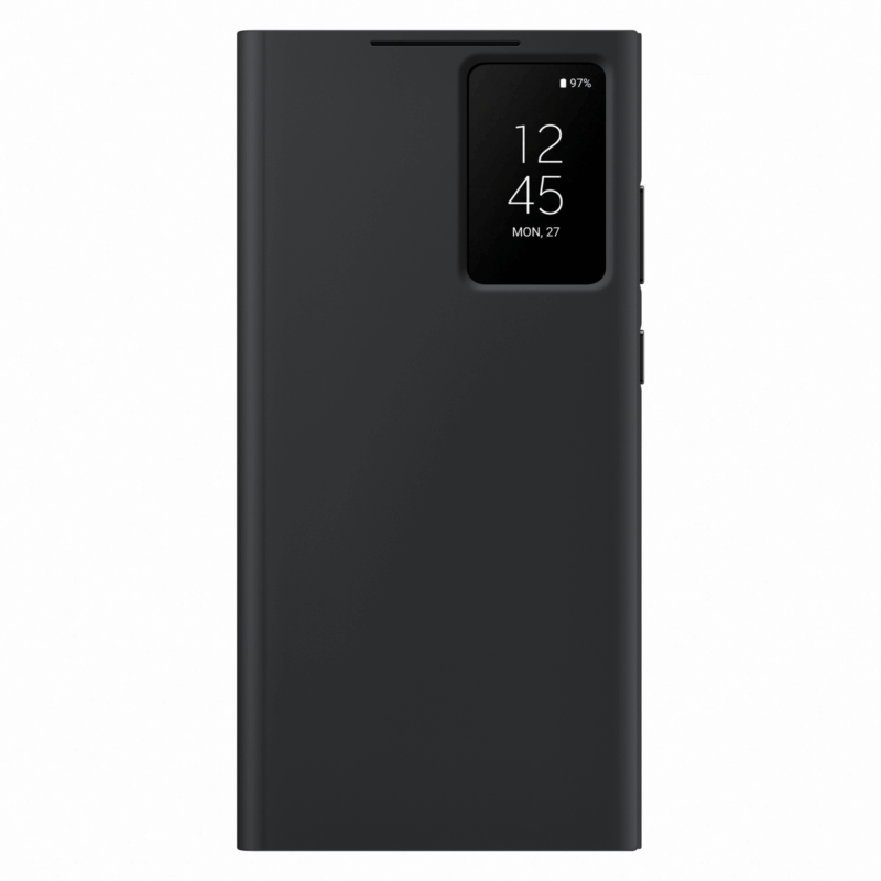 Samsung Smart View Wallet Case for Samsung Galaxy S23 Ultra Black