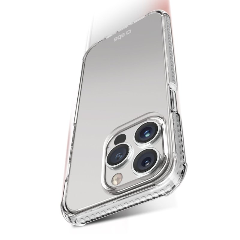 SBS Extreme X3 Cover for iPhone 15 Pro Transparent